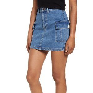 Urban Outfitters Denim Cargo Skirt Size XS